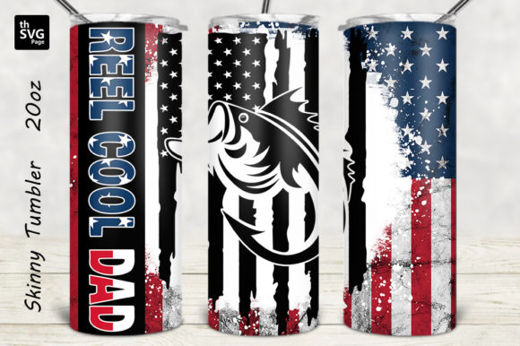 Download Reel Cool Dad Tumbler Sublimation Design - Dad tumbler Collection