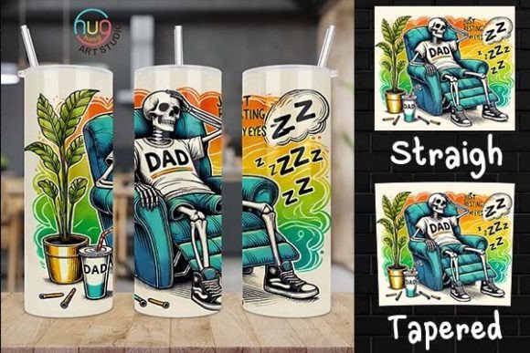 Download Funny DAD Tumbler Wrap Design for Men - Dad tumbler Collection